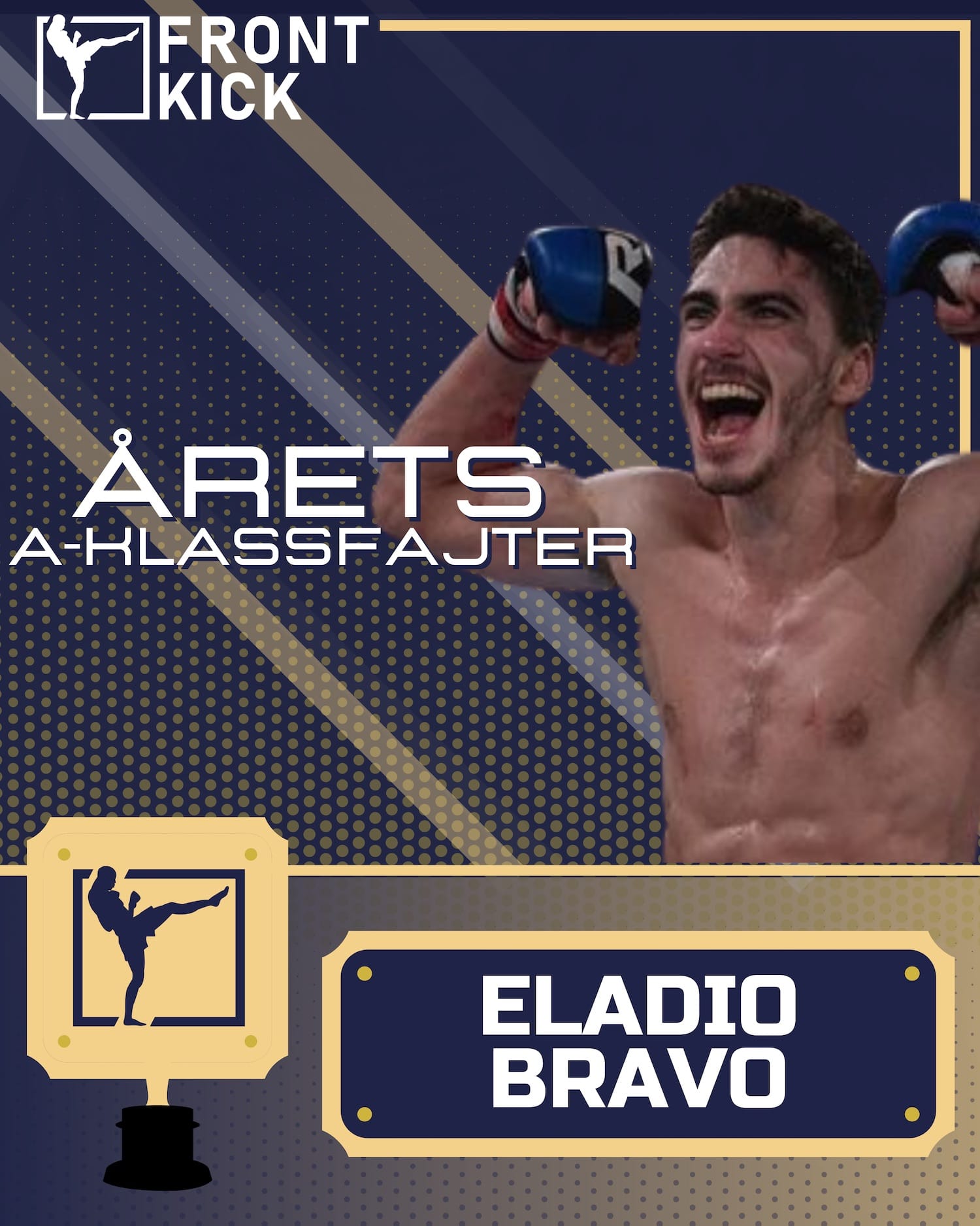 Eladio Bravo Frontkickpriset 2020 MMA