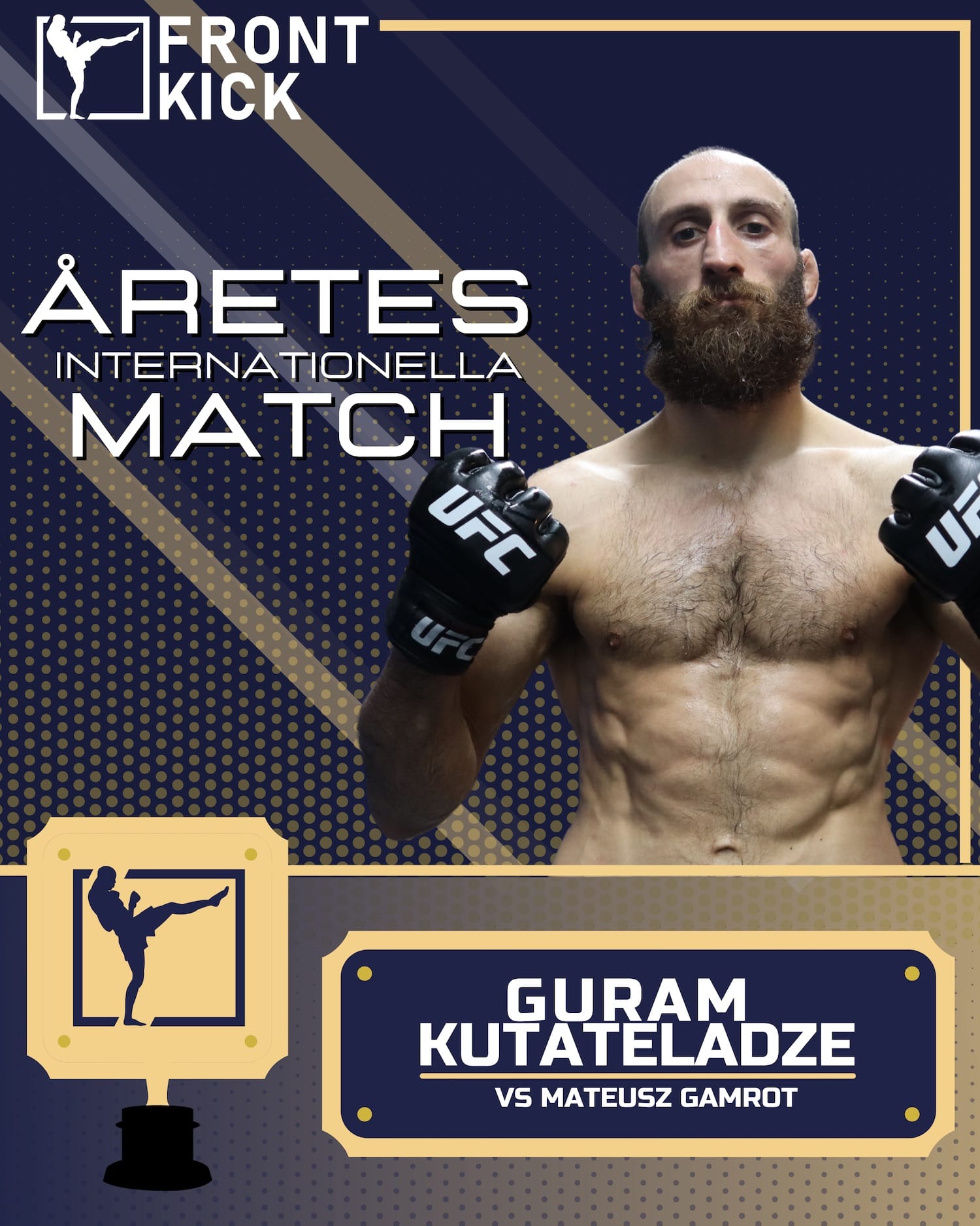 Guram Kutateladze Frontkickpriset 2020 MMA