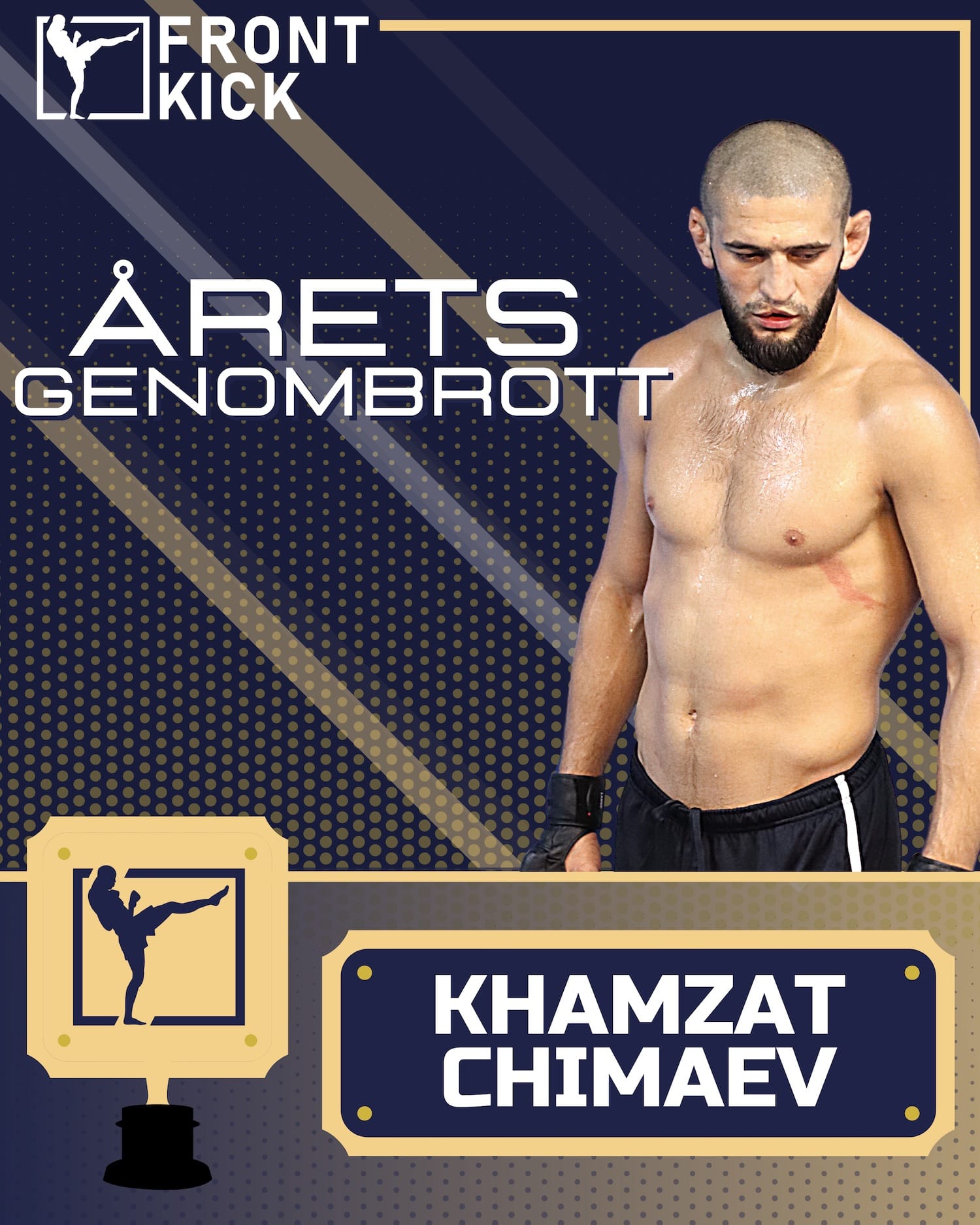 Khamzat Chimaev Frontkickpriset 2020 MMA