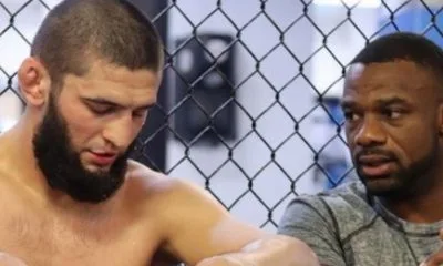 Khamzat Chimaev UFC MMA Huvudet avslaget Frontkick Online