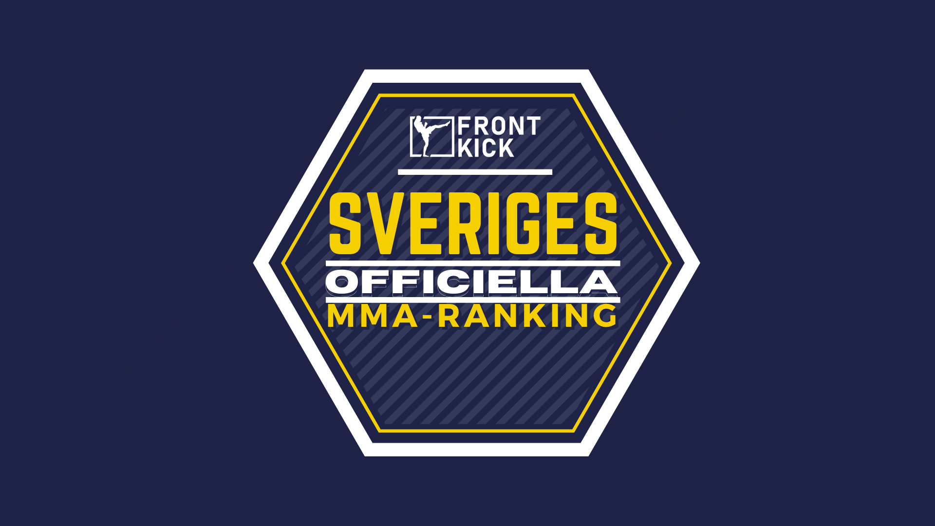 Sveriges officiella MMA-ranking Frontkick.online
