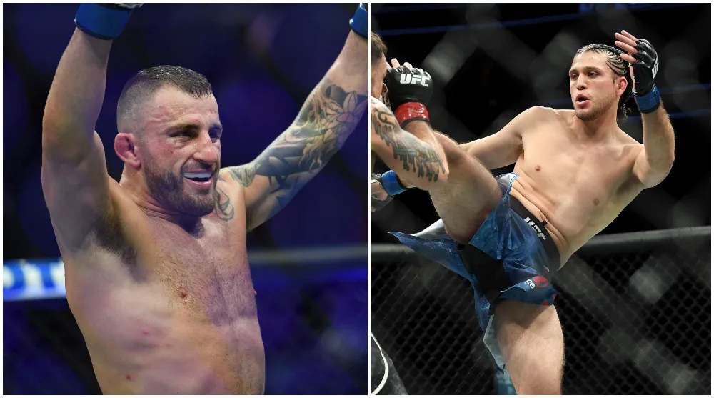 The Ultimate Fighter Alexander Volkanovski UFC MMA Frontkick Online Brian Ortega
