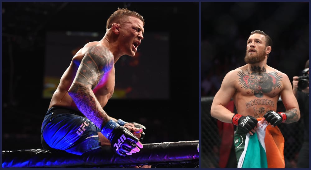 Dustin Poirier Conor McGregor UFC 257 Frontkick.online