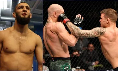 Khamzat Chimaev Conor McGregor Dustin Poirier UFC 257 Frontkick.online