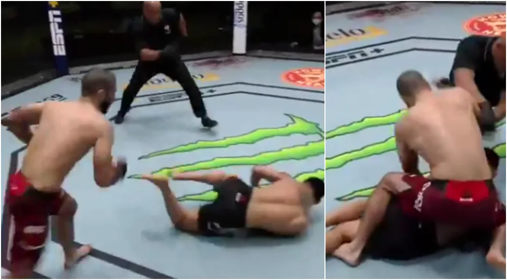 Aiemann Zahabi UFC Frontkick Online knockout