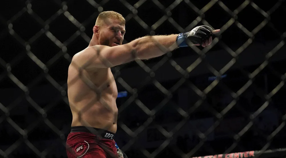 Jan Blachowicz UFC Vegas 54 MMA Frontkick Online