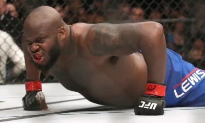 The Black Beast Derrick Lewis Curtis Blaydes UFC MMA Frontkick Online