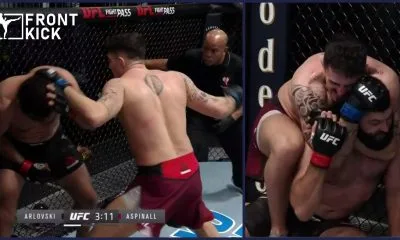 UFC Tom Aspinall Andrei Arlovski Frontkick.online