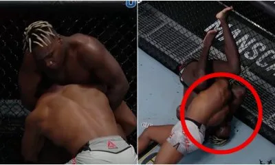 Alonzo Menifield Von Flue Choke UFC 260 MMA Frontkick Online