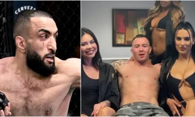 Belal Muhammad Colby Covington UFC MMA Frontkick online