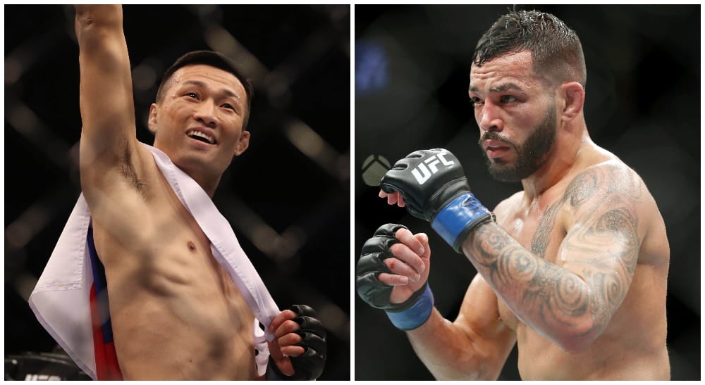 Chan Sung Jung Korean Zombie Dan Ige UFC Frontkick.online