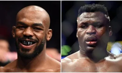 Jon Jones Francis Ngannou UFC MMA Frontkick Online