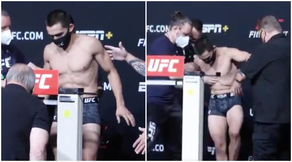 Ryan Benoit invägning UFC MMA Frontkick Online