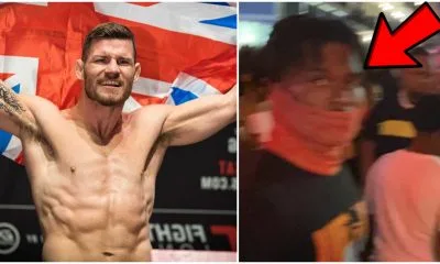 Michael Bisping UFC MMA Frontkick Online attackerad gata