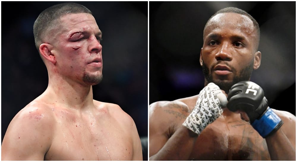 Nate Diaz Leon Edwards MMA Frontkick.online