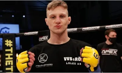 Tobias Harila Cage Warriors Frontkick.online