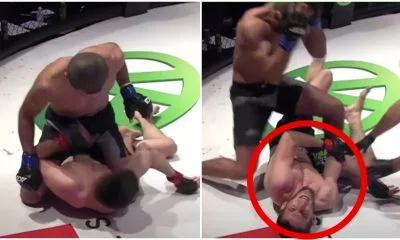 MMA Skada vidrig Abdul-Malik Saidulaev ACA Young Eagles Frontkick Online 1