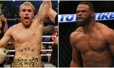 Jake Paul Tyron Woodley Matchkort Boxning Frontkick Online