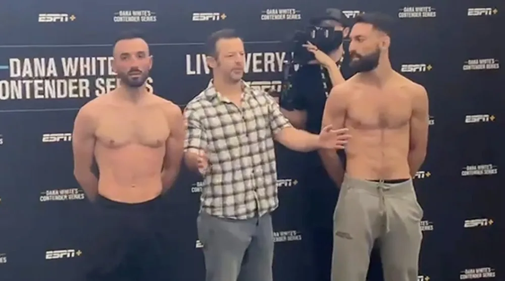 Javid Basharat Olon Kahlon UFC MMA DAna White Contender Series Frontkick Online