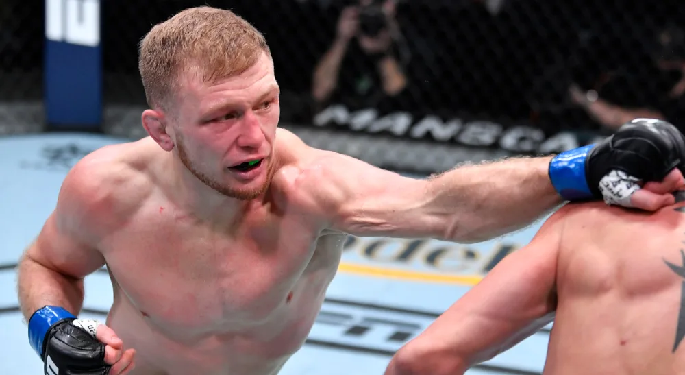 Casey Kenney Khamzat Chimaev Frontkick Online UFC MMA