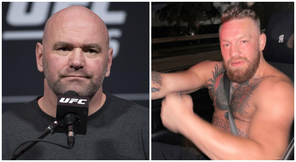 Dana White Conor McGregor misshandel reagerar UFC MMA Frontkick Online