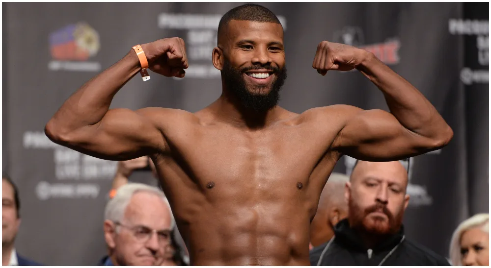 Badou Jack Boxning Frontkick