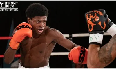 Costas Nanga Bulldog Fight Night 9 Boxning Frontkick