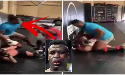 Francis Ngannou 1 UFC Frontkick