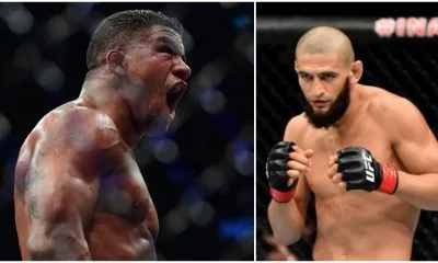 Khamzat Chimaev Gilbert Burns Frontkick Online MMA UFC