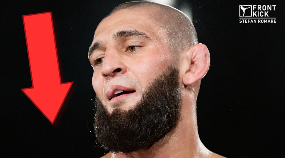 Khamzat Chimaev UFC ranking MMA tappar Frontkick Online