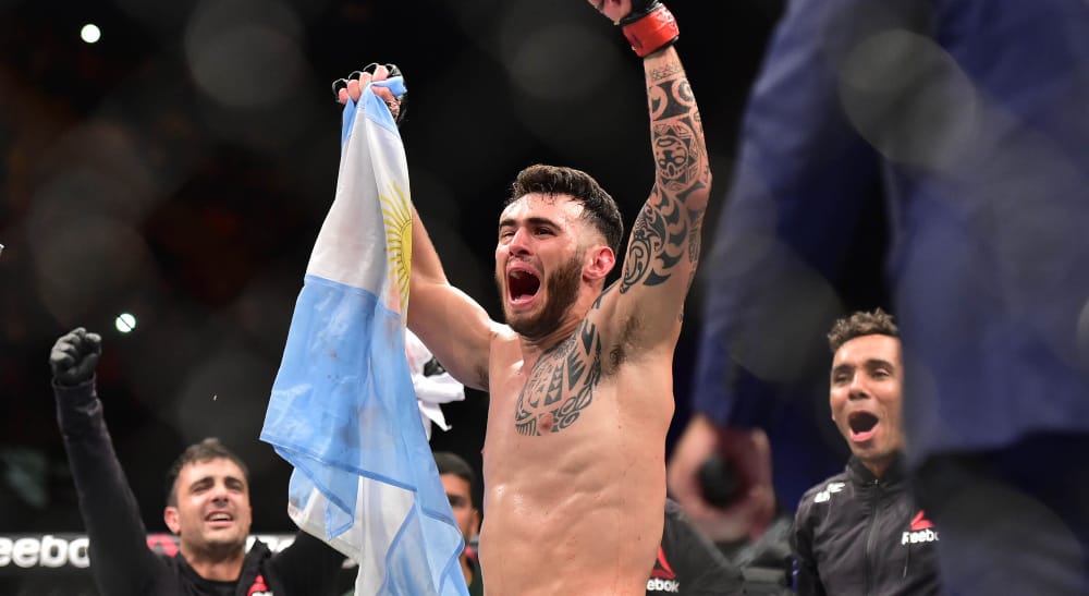 Laureano Staropoli UFC Sparken MMA Frontkick Online