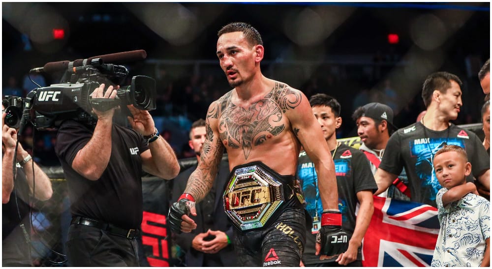 Max Blessed Holloway MMA Frontkick.online