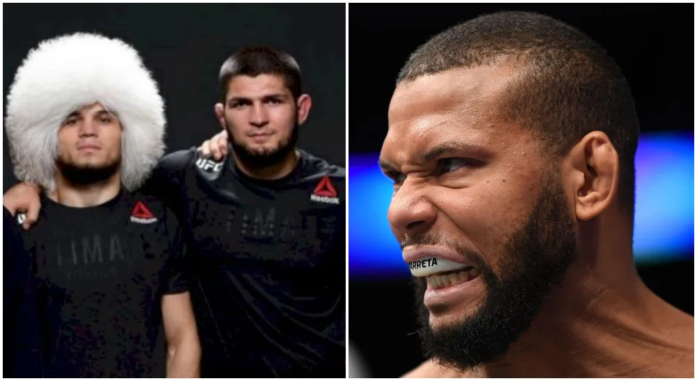 Nya UFC fajter MMA Umar Nurmagomedov Thiago Santos Frontkick Online