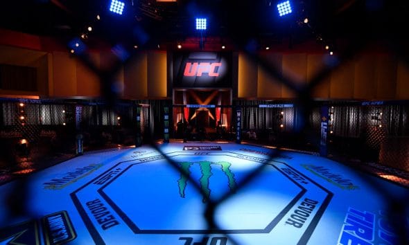 UFC octagon retires MMA Frontkick Online