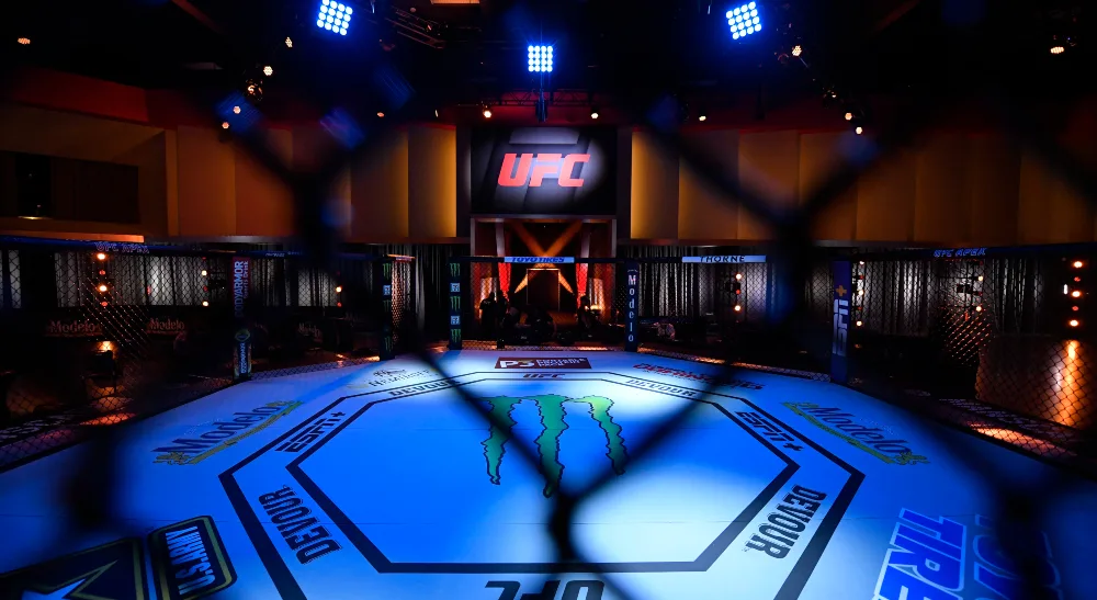 UFC octagon retires MMA Frontkick Online