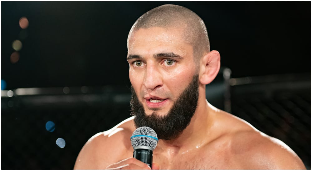 Khamzat Chimaev UFC Frontkick