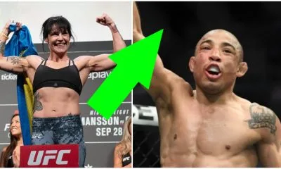 Lina Länsberg Jose Aldo 2 UFC Frontkick