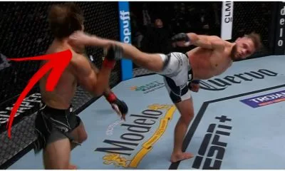 Rafael Fiziev UFC Frontkick
