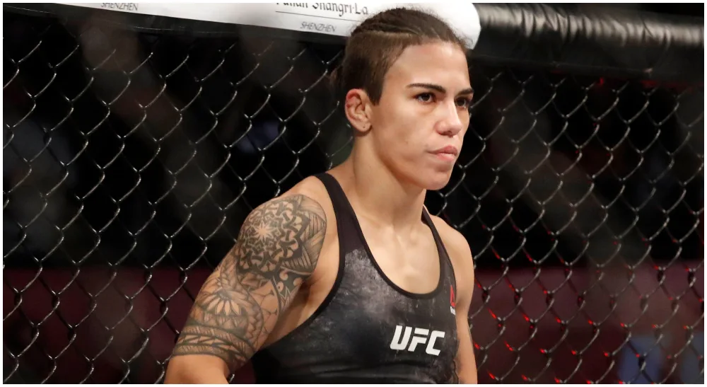 Jessica Andrade UFC Vegas 52 Frontkick