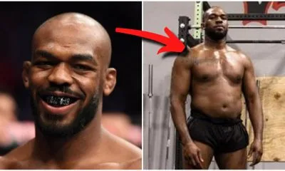 Jon Jones tungvikt heavyweight UFC MMA Frontkick Online arrow