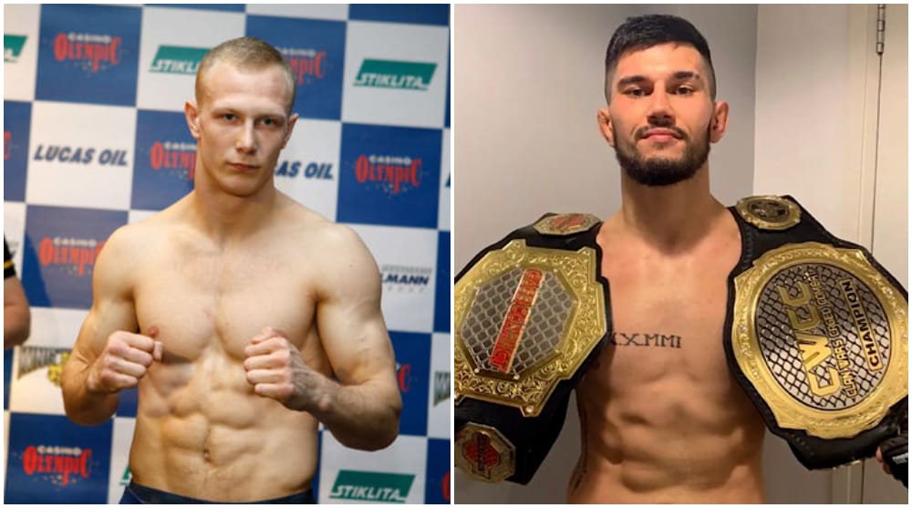 Raimondas Krilavicius Andreeas Binder Superior Challenge 24 MMA Frontkick Online