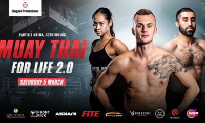 Muay Thai For Life 2.0 Lingnoi Promotions Muay Thai Frontkick Thaiboxning