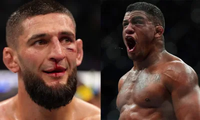 Khamzat Chimaev Gilbert Burns UFC 273 rematch