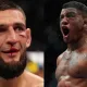 Khamzat Chimaev Gilbert Burns UFC 273 rematch