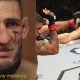 Khamzat Chimaev Gilbert Burns said UFC 273 MMA Frontkick