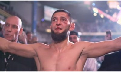 Khamzat Chimaev UFC 273 MMA UFC Frontkick