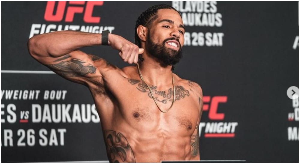 Max Griffin UFC MMA Frontkick.online