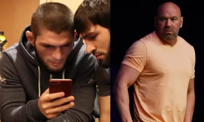 Khabib Nurmagomedov Dana White ghostad UFC MMA Frontkick Online