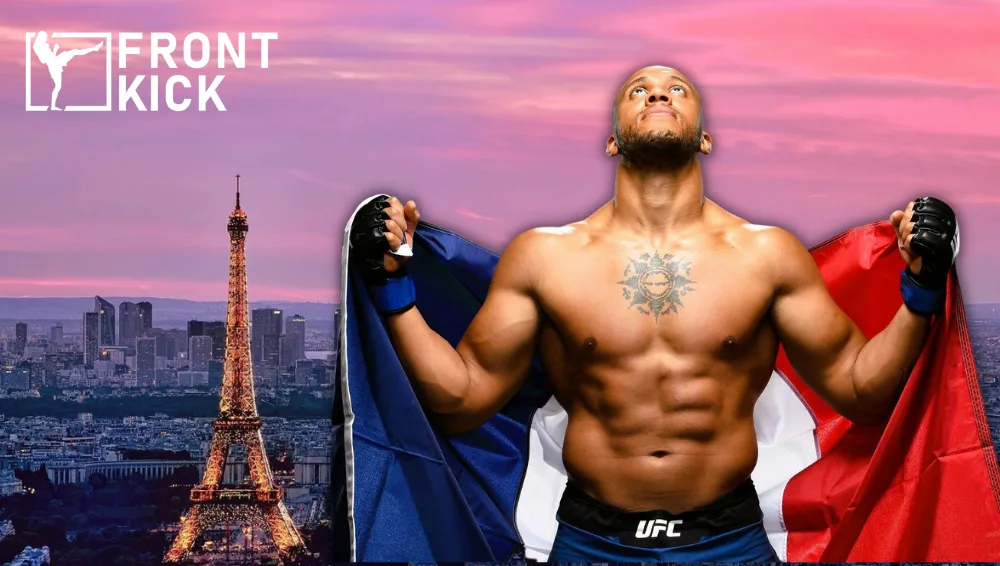 UFC paris 2025 ciryl gane Frontkick online