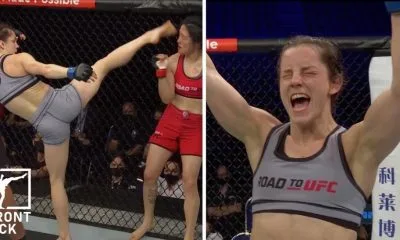 Josefine Thunder Knutsson Road To UFC Singapore Frontkick.online